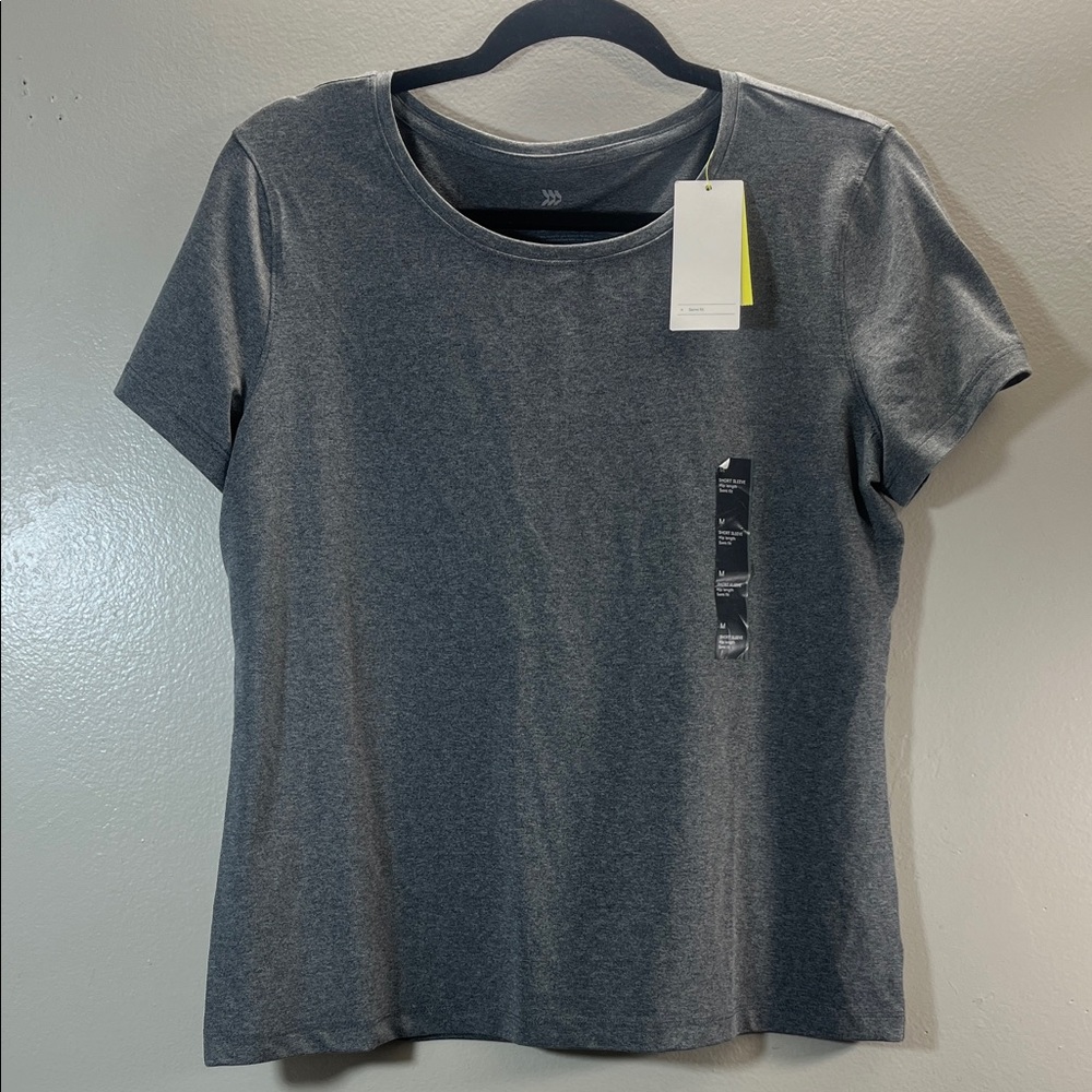 All in Motion Charcoal Short Sleeve Tee